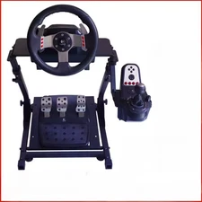 Folding Racing Steering Wheel Stand Adjustable,Sturdy & Compatible with Logitech