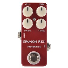 Guitar Pedal Red Distortion Guitar Pedal True Bypass Full Metal W6K35636