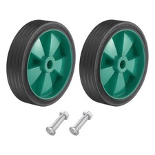 5 Inches Air Compressor Wheels for Most Air Compressors With 0.5" Dia 2PCS,Blue