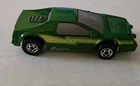 Vintage 1983 Hot Wheels Crack-Ups Cruiser Green Crash Car Hong Kong Loose