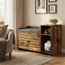 Cat Litter Box Enclosures, Large Hidden Cat Litter Box Furniture with Double ...