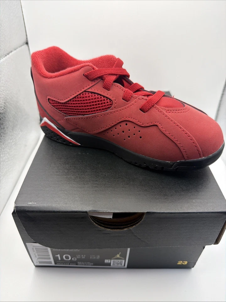 *NEW* TODDLER BABY NIKE AIR JORDAN MVP 92 (TD) GYM RED (HQ4428 600) 👍 - Image 2 of 2