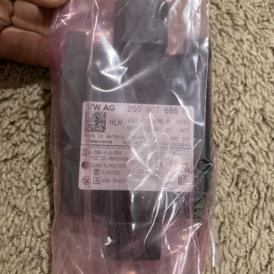 Blind spot monitor Volkswagen 2018-2024 New OEM 2Q0907686B VW Various Models - Image 2 of 4