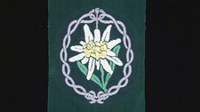 WW2 GERMAN ARMY GEBIRGSJ&Auml;GER SLEEVE EDELWEISS, BEVO ORIGINAL