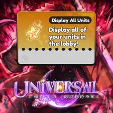 Universal Tower Defense ?? VIP | Gems | Coins | Rerolls | Items | Gamepasses???