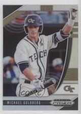 2020 Panini Prizm Draft Picks Silver Prizm Michael Guldberg #PDP98 2t9