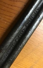 Antique Wrench Shimer & Sons Milton PA Machine Wrench. Rare Industrial Tool