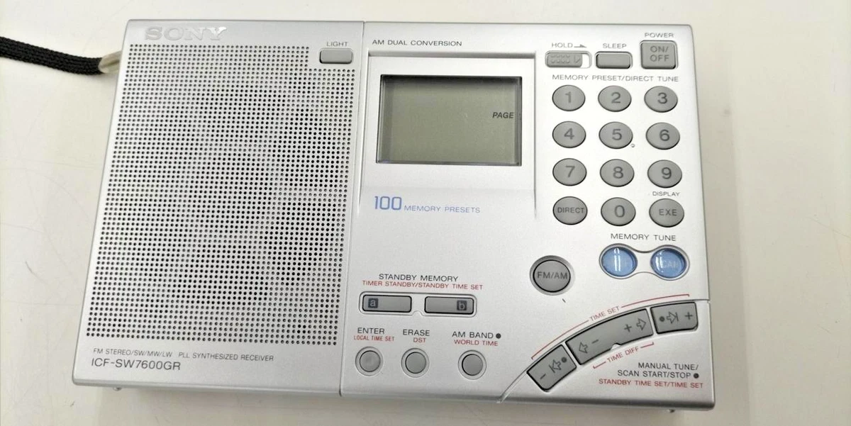 Sony Icf 7600gr In Portable Am/Fm Radios for sale | eBay