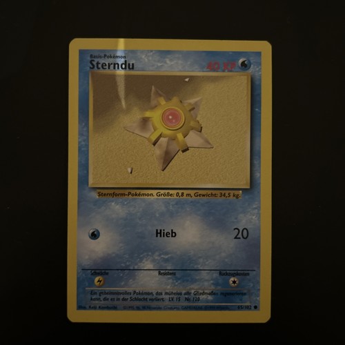 Pokémon · Sterndu · Basis-Set · 65/102 · Deutsch - Bild 1 von 2