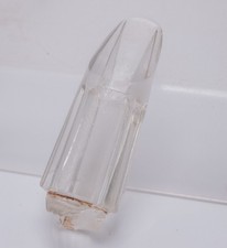 Broken Shank - Rare 1920s Dan Goebles Escondido, CA Clarinet Crystal Mouthpiece