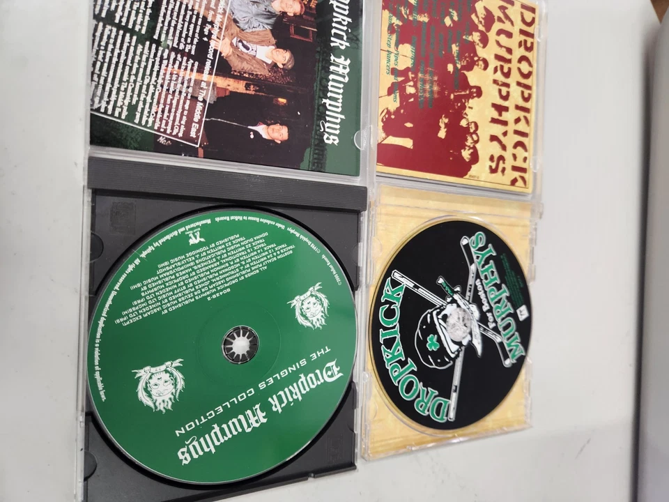 Dropkick Murphys компакт-диск лот(2) Live On St Patricks Day, коллекция синглов - Изображение 3 из 4