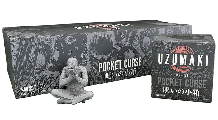 Junji Ito Uzumaki Maldición Bolsillo 8 Piezas Mini Figura Set Selladas Cajas Ciegas