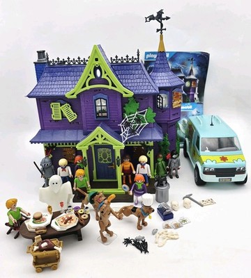 PLAYMOBIL Scooby-Doo Haunted Mystery Mansion 70361 70286 70287 70363 Manual Lot