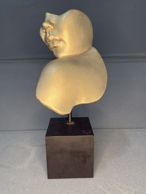 Vintage John Cutrone Sculpture Austin Production  A Woman s Face 