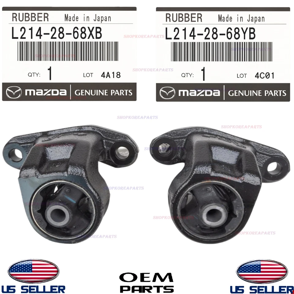 Juego de montaje de soporte diferencial genuino OEM izquierda y derecha Mazda CX-9 2007-2015 Foto 3 de 4