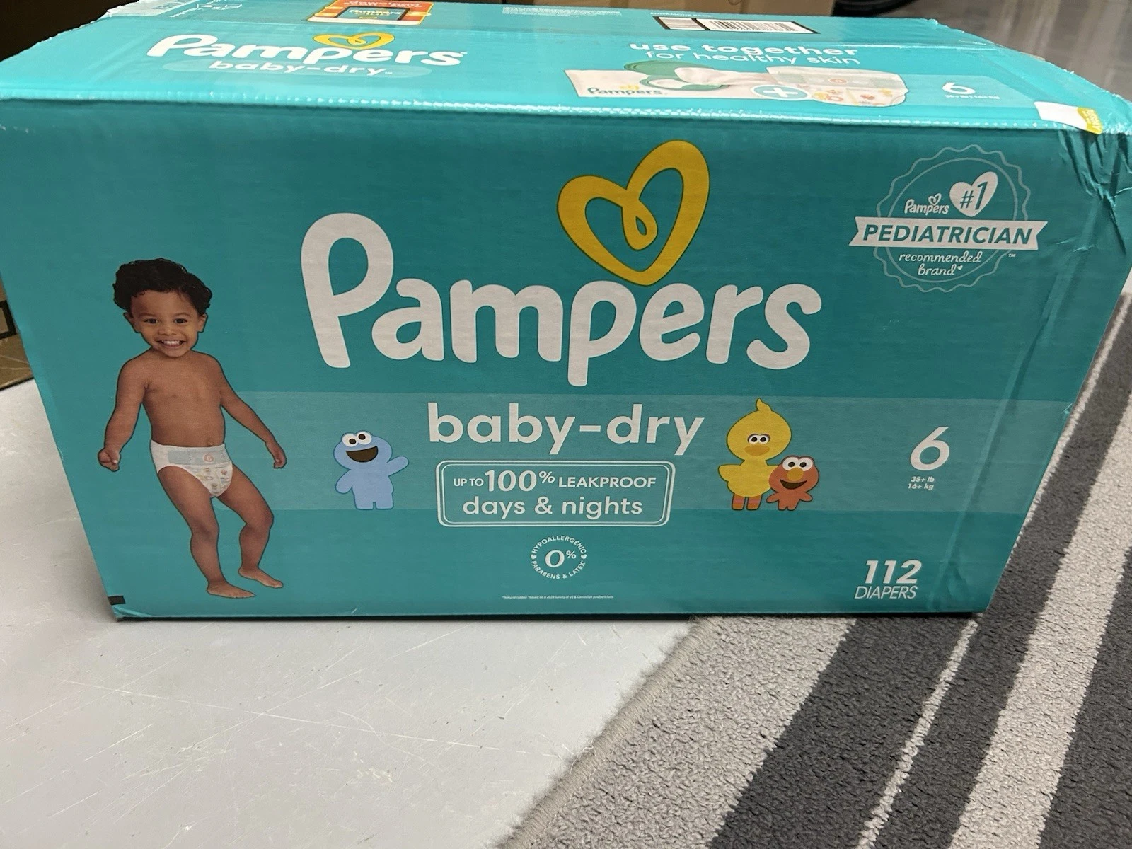 pampers diapers size 6