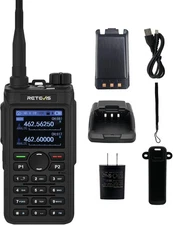 Retevis C2 GMRS Handheld Radio Dual Watch Full Keyboard Business Two Way Radio