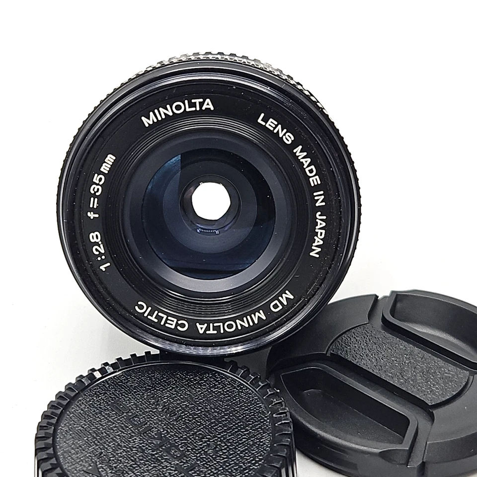 Minolta Celtic 35mm f/2.8 Wide Angle Lens for Minolta MD Mount SLR Film Camera - Image 2 of 3