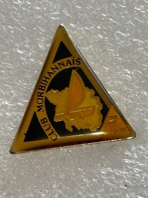Pin s Bateau Boat Bateaux Club Morbihannais Morbihan La Poste Segelboot