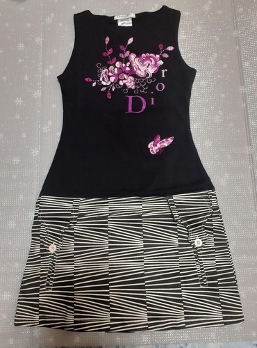 Raro, nuovo, mai usato, Dior, epoca John Galliano, abito al ginocchio, taglia 38, N4794 - Foto 3 di 24