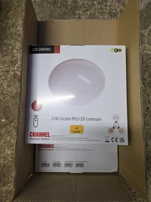 CHANNEL 5 x KANAL Sicherheits LED 21W 3 Stunden NOTLICHT IP65 SOHO M3 MW RC LI Sensor