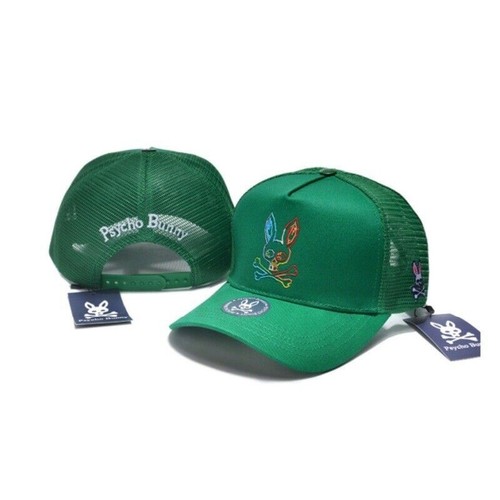 Psycho Bunny Herren Damen Totenkopf Kaninchen Trucker Snapback Mütze Baseball Sonnenkappe - Bild 2 von 62