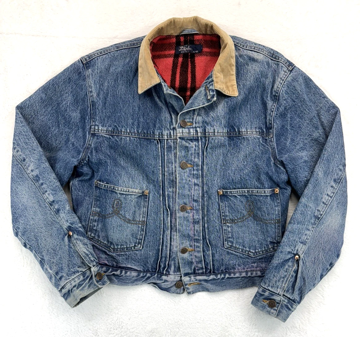 25+ vintage polo ralph lauren denim jacket for sale | Updated Oct 2026