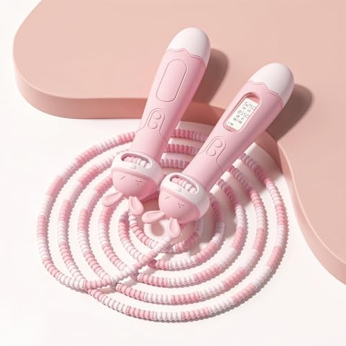 Corde à sauter avec compteur Flintronic réglable pour fitness à la maison