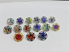 Vintage 1993 Mighty Morphin Power Rangers Spin Fighters - Lot of 15 Spinners