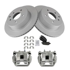 Rear Brake Pad & Rotor Kit Fits 2008-2013 Nissan Rogue 2014-2015 Rogue Select