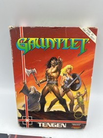 Gauntlet - Nintendo NES Video Game Tengen Black Cartridge Complete CIB