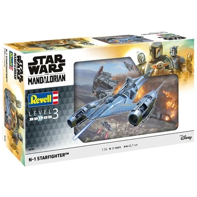 Revell 1/24 Star Wars The Mandalorian N1 Starfighter Modellbausatz