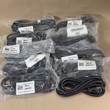Lot of 10 Genuine Dell 10' Power Cord Heavy Duty 3 Prong 14AWG 00R215 NEW