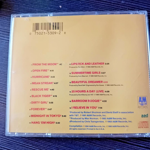 Y & T - CD - Best of `81 to `85 - Heavy Metal - Sehr Gut - Imagen 2 de 2