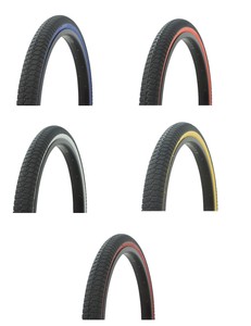 DURO 26 x 2.125 HEAVY DUTY VINTAGE CRUlSER BIKE BlCYCLE TlRE IN Black//Gum 270662