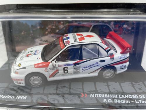DIE CAST " MITSUBISHI LANCER RS EVO III SAN MARINO 1996 P.G. BEDINI " PASSIO... - Bild 2 von 2