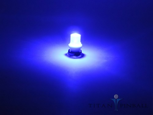 (10er Pack) - 6,3 Volt LED Birne Flat Top 555 Sockel (T10) Flipper - WARMWEISS - Bild 9 von 11