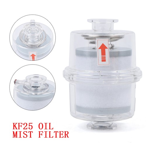 Oil Mist Filter Vacuum Pump Fume Separator Exhaust Transparent KF25 Interface! - Picture 2 of 14