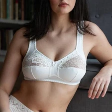 Wireless Comfort Bra Sleep Plus Size Minimizer Unlined Wirefree Comfortable Soft