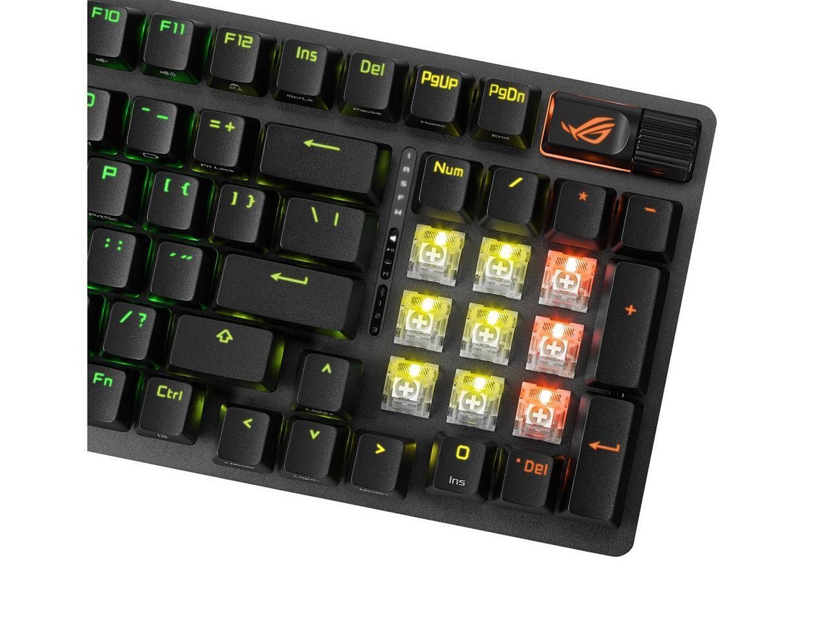 ASUS ROG Strix Scope II 96 Wireless Gaming Keyboard, Tri-Mode