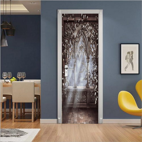 PVC Sonnenblume Landschaft Kunst Wandtattoo Wandbild 3D Türaufkleber Zuhause Zimmer Dekor - Bild 85 von 95