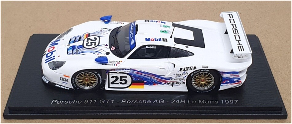 Spark 1/43 Scale S9907 - Porsche 911 GT1 Porsche AG #25 24H