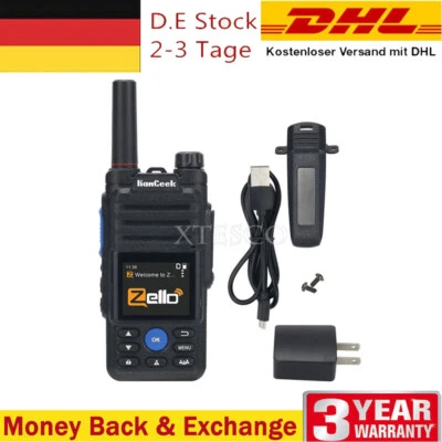 HamGeek HG-369 POC Radio Walkie Talkie Wifi Bluetooth 2G/3G/4G Network For Zello