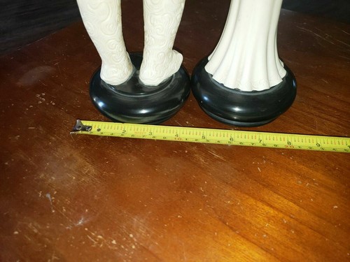 Japanese Couple Figurines (Pair) Vintage (bin 6) - Picture 4 of 7