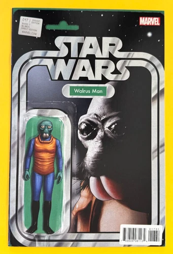 Star Wars #17 Action Figure Variant Walrus Man (Marvel, 2016)