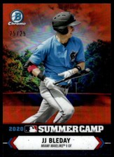 2021 Bowman Chrome 2020 Summer Camp Orange Refractor JJ Bleday 25/25 Miami