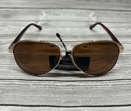 Foster Grant Gold Aviator Polarized Sunglasses-100% UVA/UVB - Picture 2 of 7
