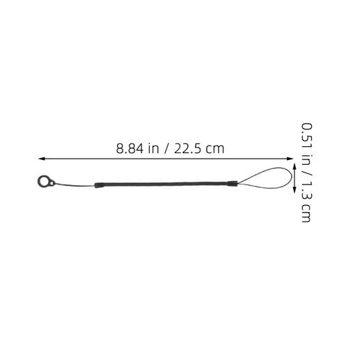 8 Pcs Stylus Fixing Rope Retractable Spring Coil Strap Anti-lost - Zdjęcie 2 z 12