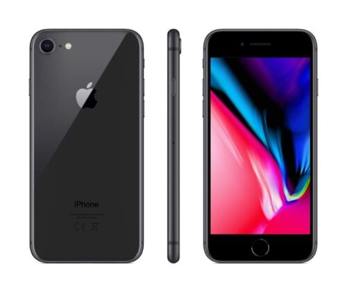 Apple iPhone 8, 64 Go, noir, débloqué, intact état - Photo 1/1