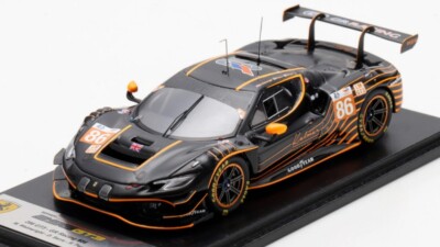 Modellauto Maßstab 1:43 Looksmart FERRARI 296 GT3 N.86 LE MANS 2024 WAINWR...